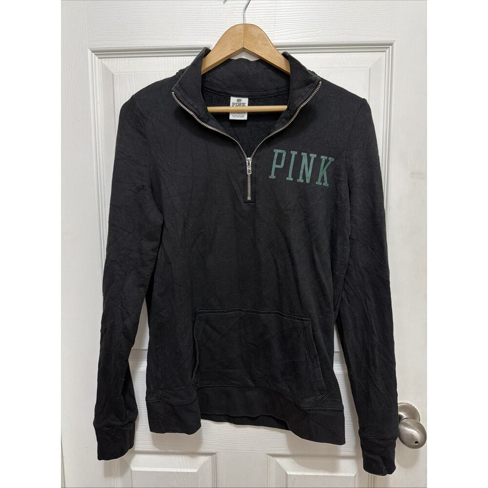 VS Pink NFL NY Jets Size M Get Ready For Some Football Pullover Black